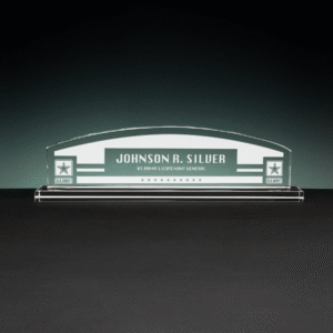 Arch Nameplate, Optic