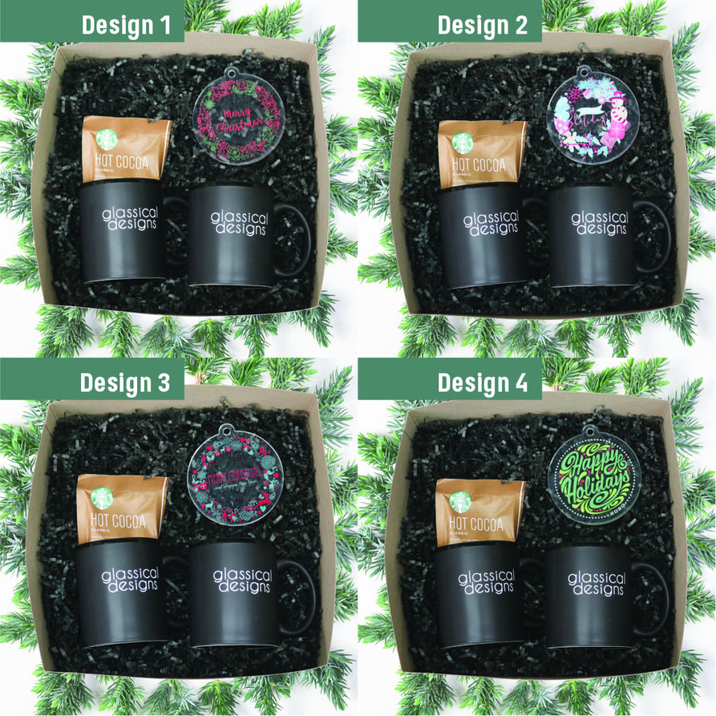Christmas/Holiday Coffee Mug Box | Glassical Designs