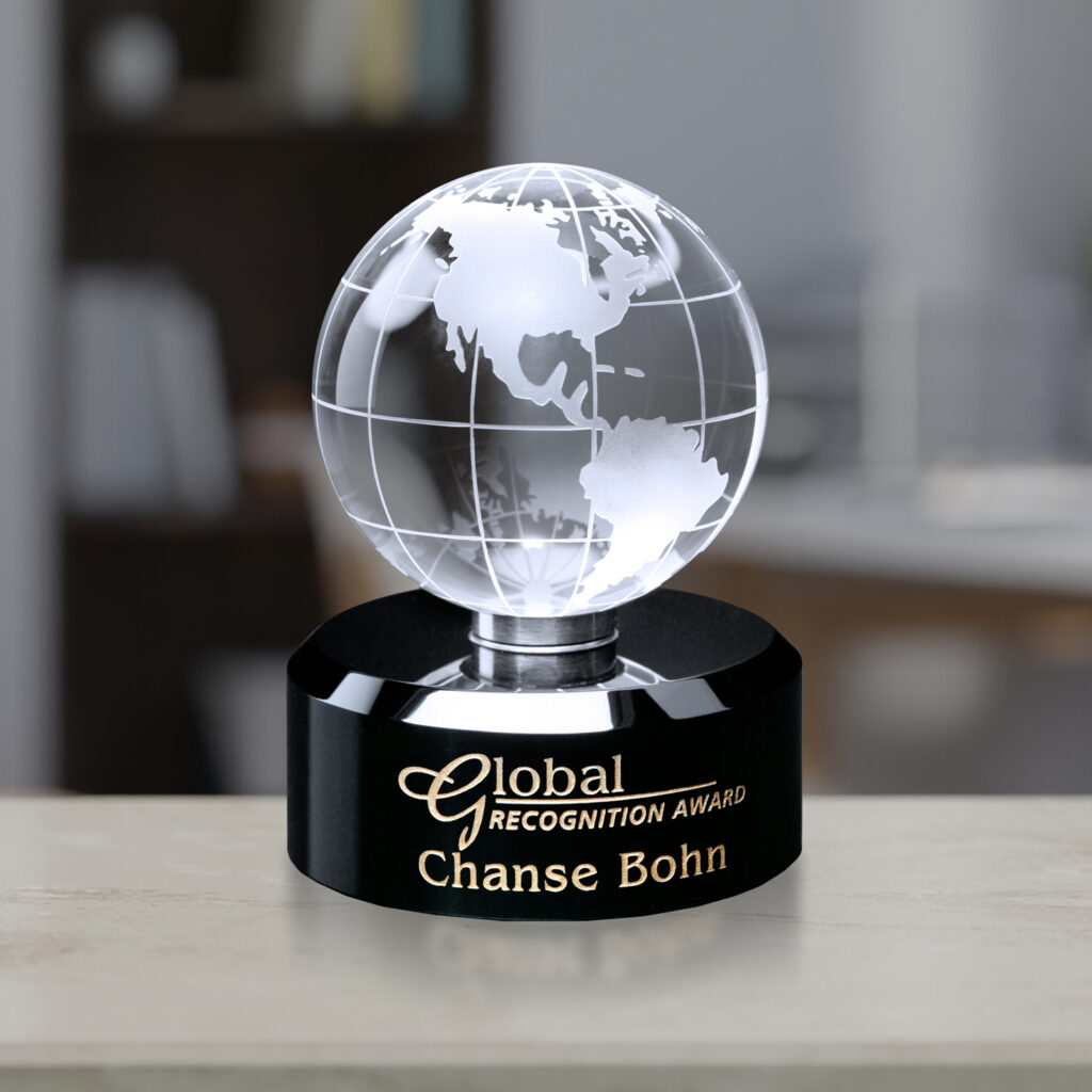 Award In Motion® Globe, Optic
