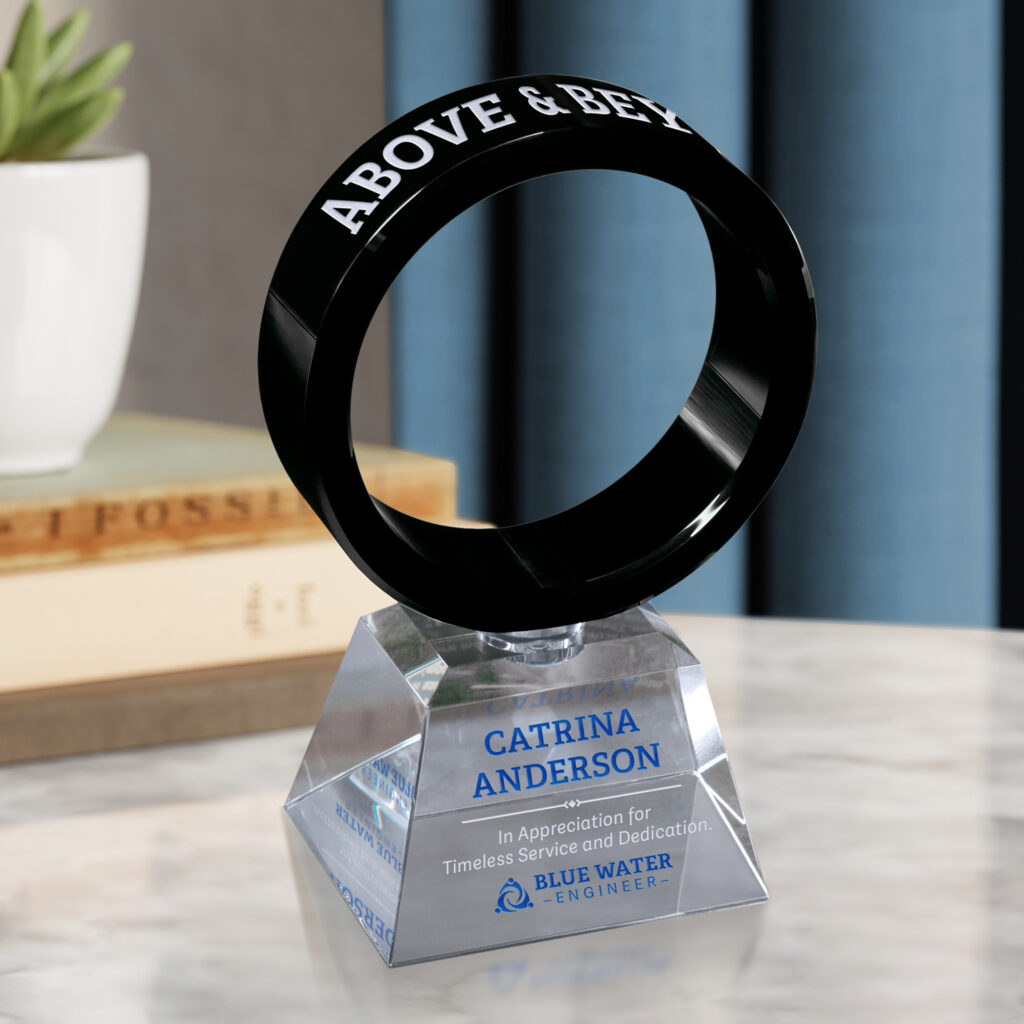 Awards In Motion® Ring, Black Optic