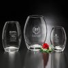 Clear Oval Vase - Image 2