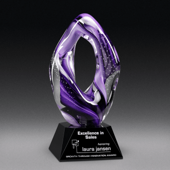 Continuum - Purple Art Glass Award