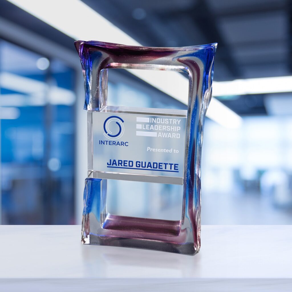 Delta Swirl Award, Art Glass