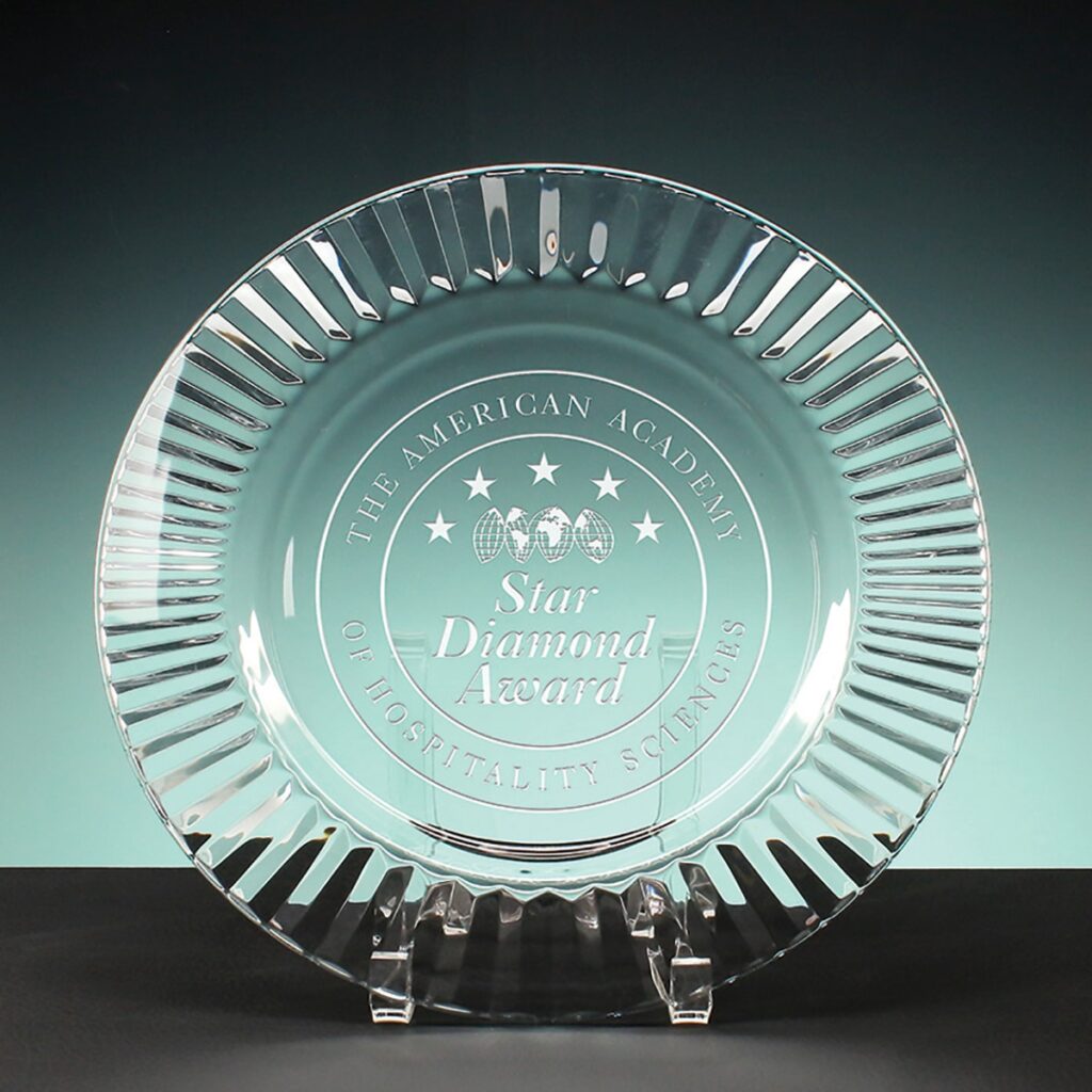 Diva Charger Plate, Clear