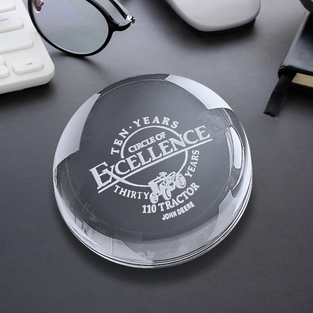 Dome Paperweight, Optic