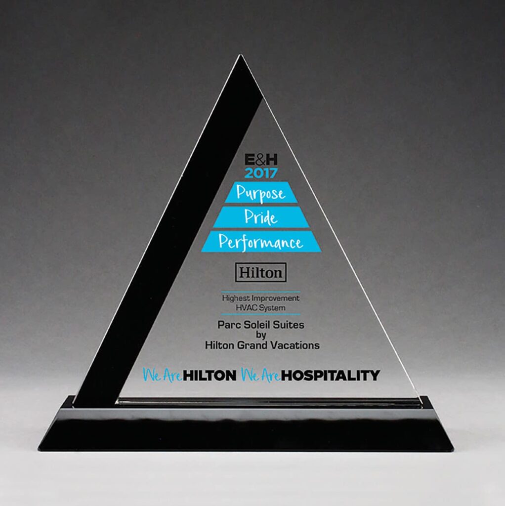 Duet Triangle, Optic