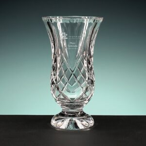 Durham Footed Vase, Optic