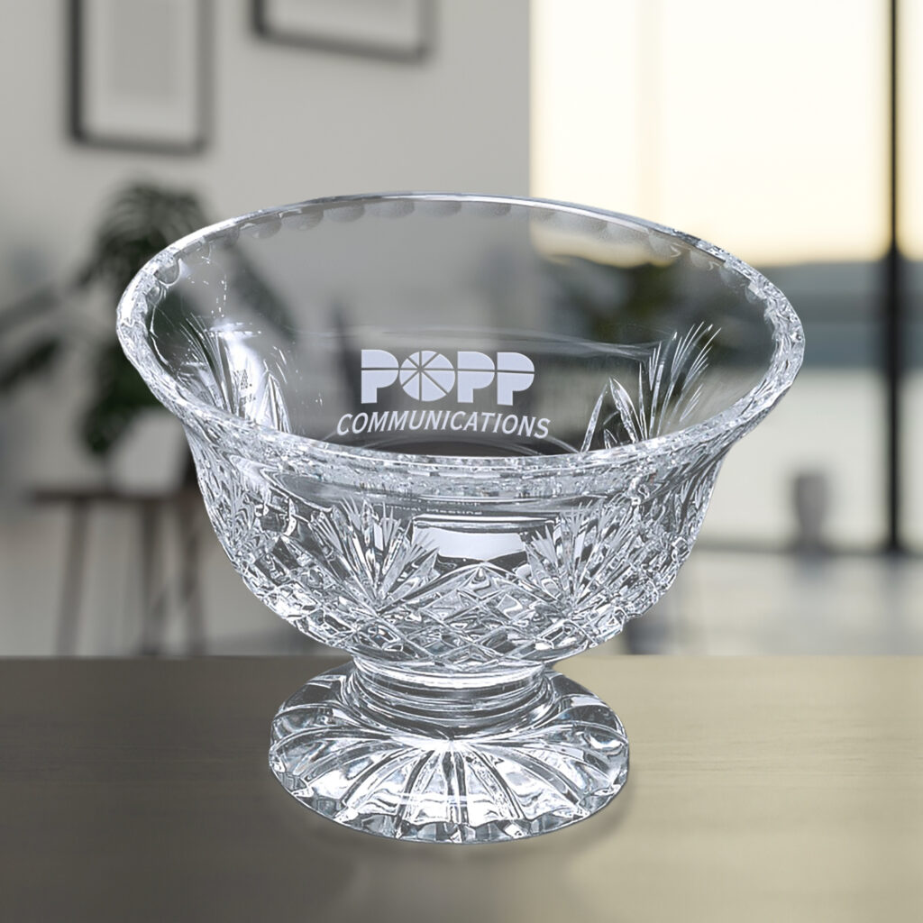 Durham Footed Trophy Bowl, Optic