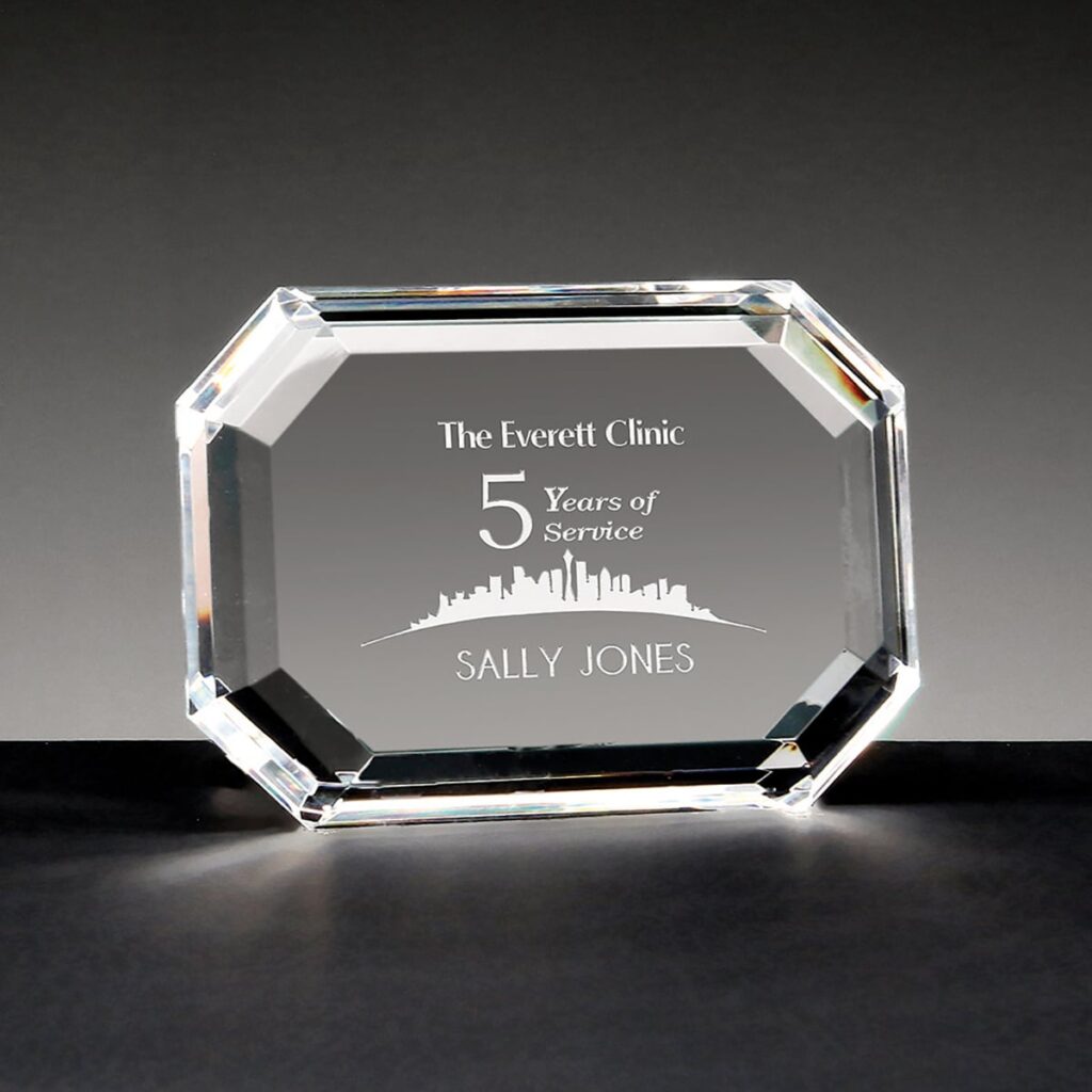 Faceted Paperweight, Optic