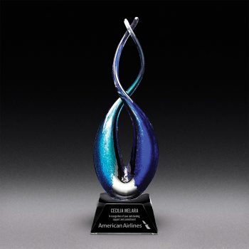 Flame of Excellence - Cobalt & Aqua