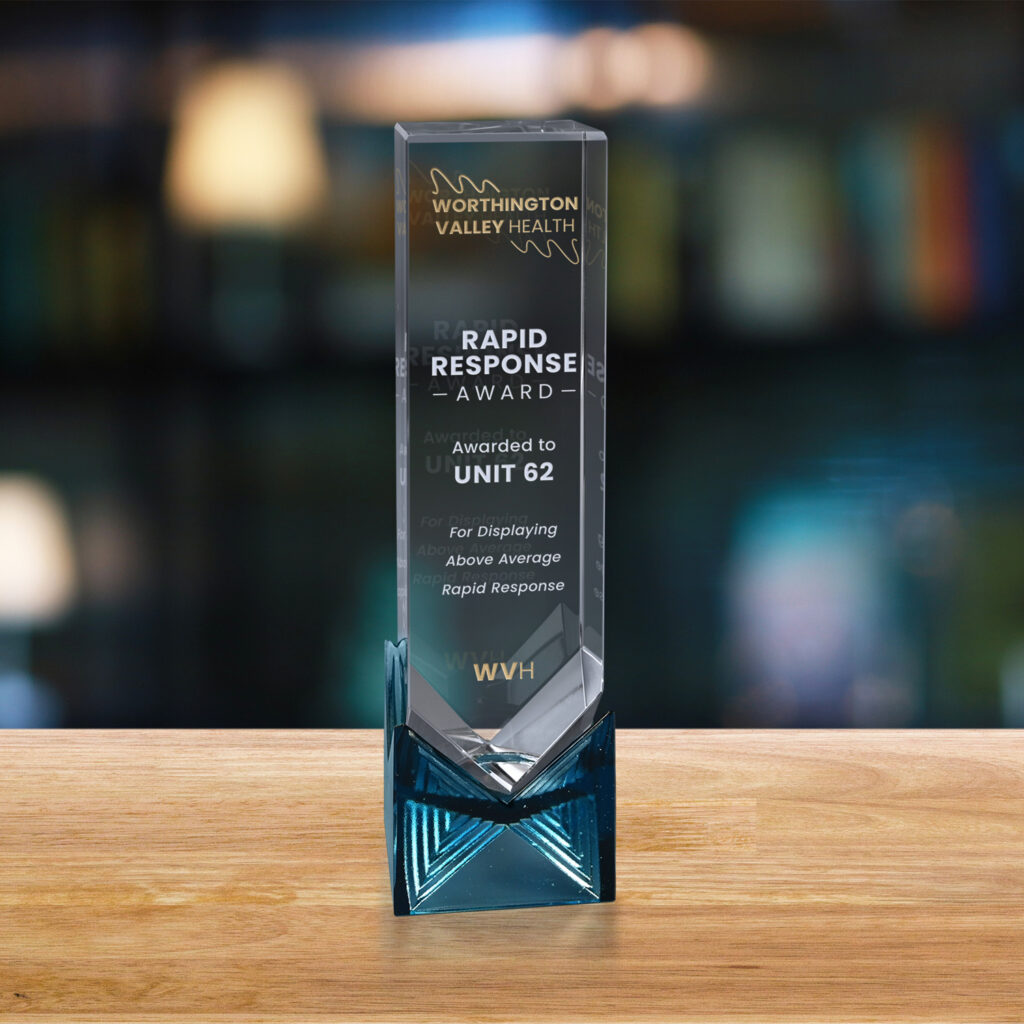 Hampton Aqua Award, Blue Optic