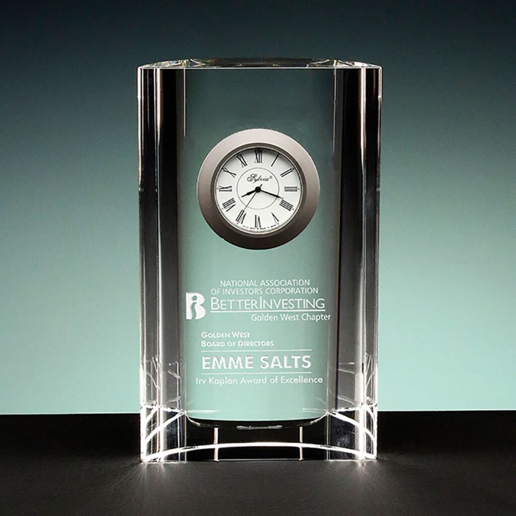 Mirage Clock, Optic
