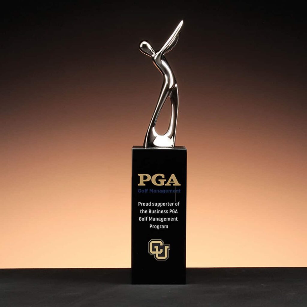 Modern Golfer, Black Optic & Metal