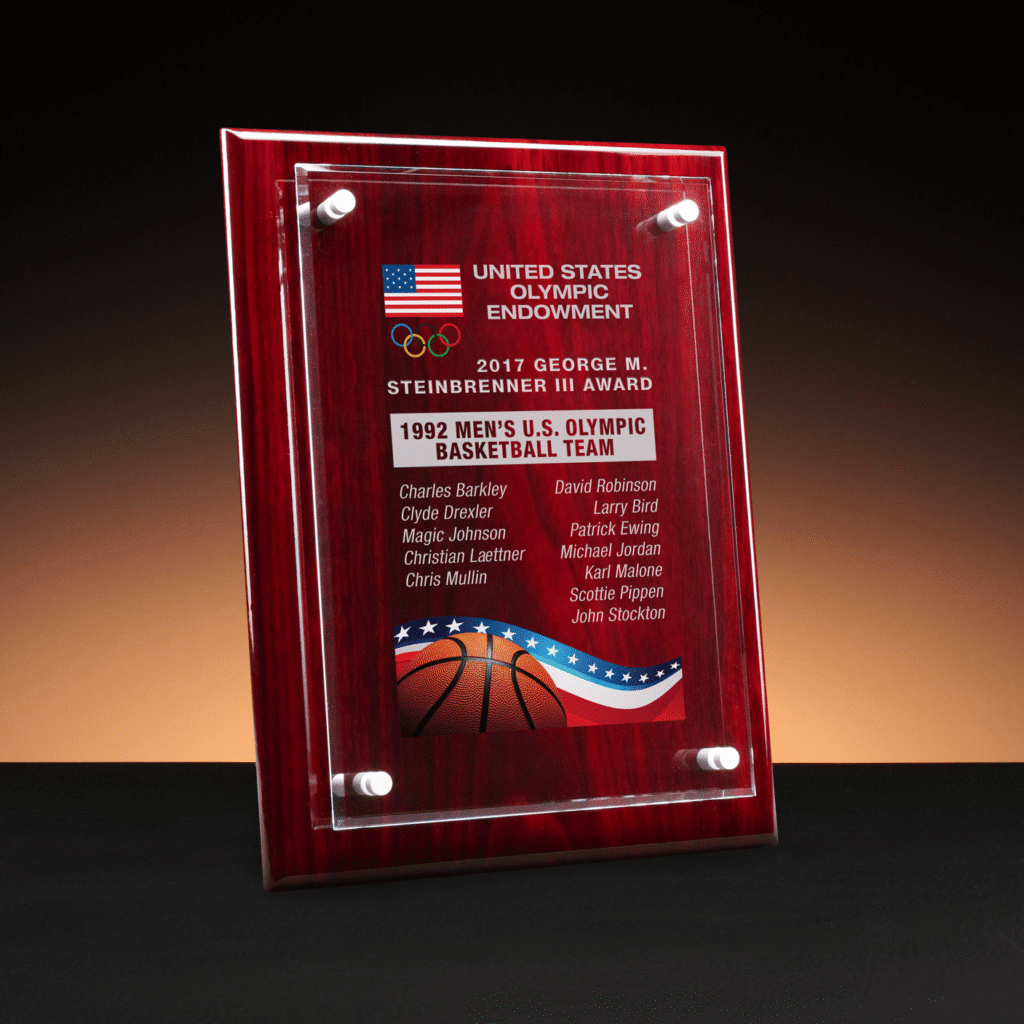 Piano Finish Wall Plaque, Rosewood