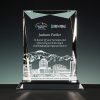 Prestige Rectangle - Crystal Plaque