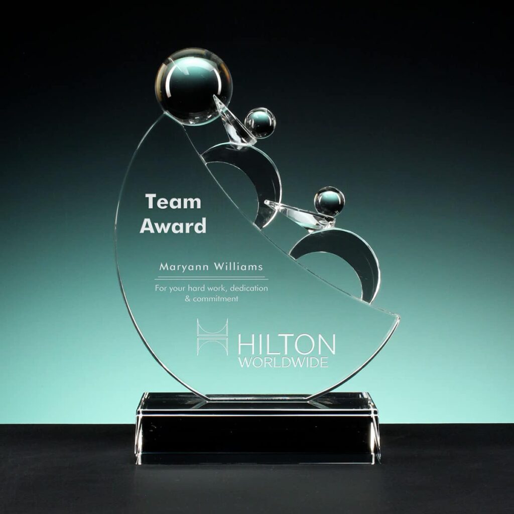 Teamwork Award - 2 Men, Optic